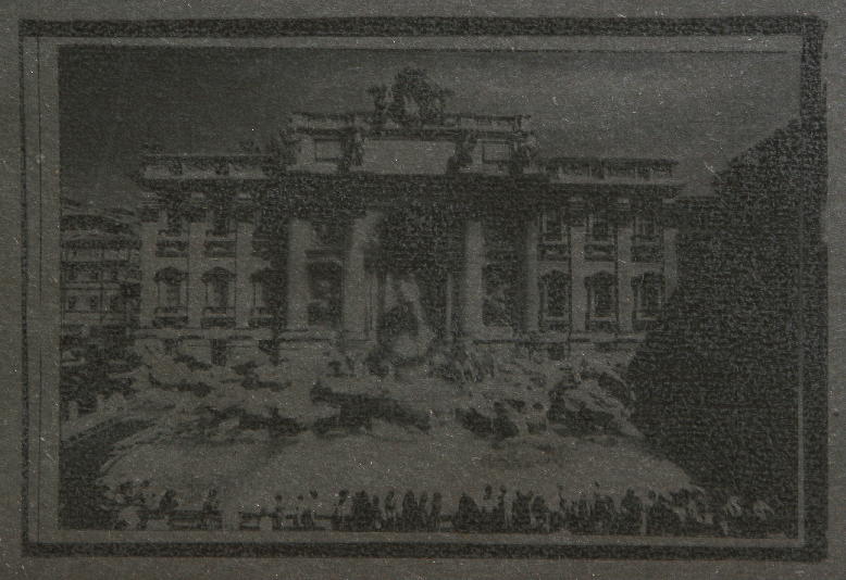 GAMC - Galleria di Arte Moderna - Opera : Roma - Fontana di Trevi - autore: Santoro Mario , immagine