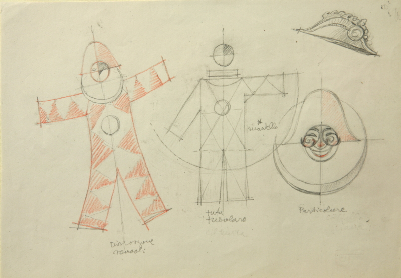 Studio per il costume di Burlamacco