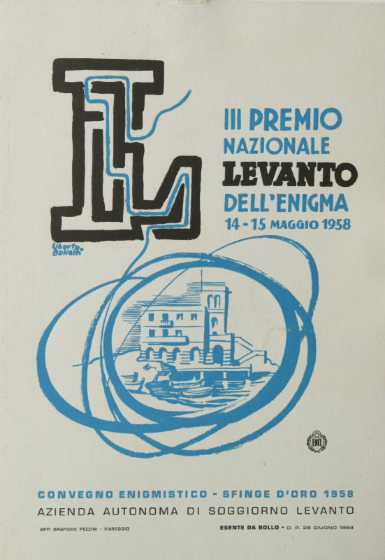 Locandina per III Premio Nazionale Levanto per l‘enigmistica