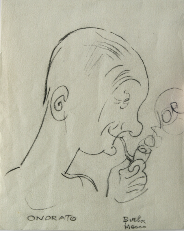 Caricatura di Umberto Onorato