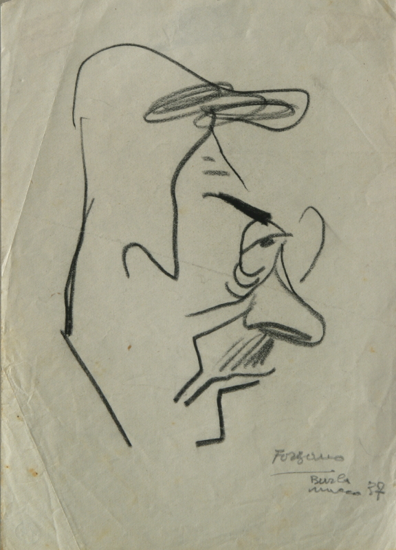 Caricatura di Giovacchino Forzano
