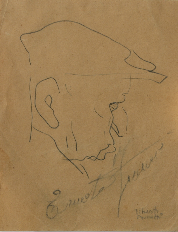 Caricatura di Ermete Zacconi