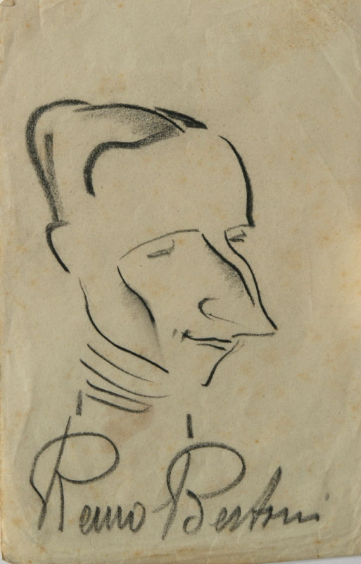 Caricatura di Remo Bertini