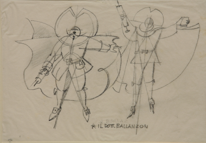 Studio di maschere: Ballanzone