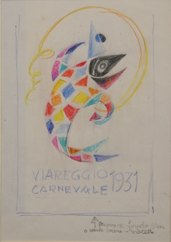 Studio per il manifesto del Carnevale 1931