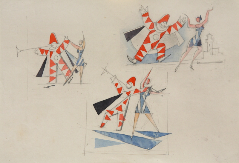 Studio per il manifesto del Carnevale 1931
