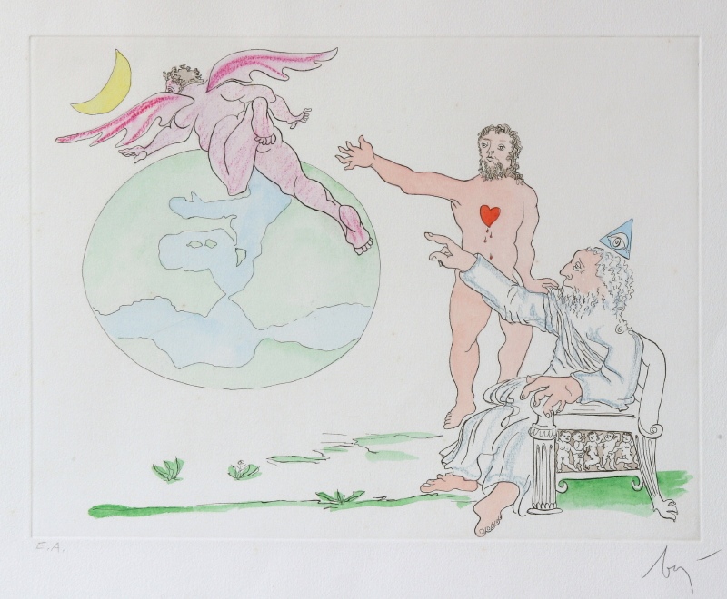 GAMC - Galleria di Arte Moderna - Opera : Paradiso perduto (8/40) - autore: Baj Enrico , immagine