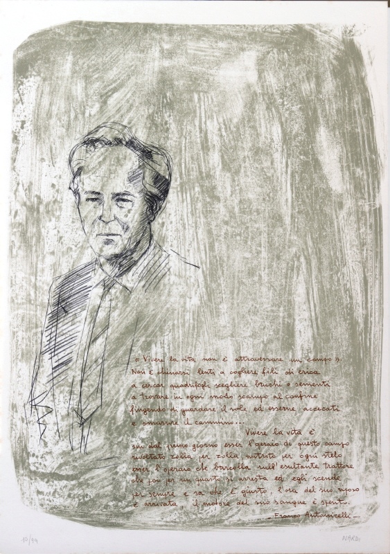 Ritratto del Senatore Franco Antonicelli
