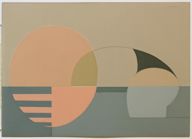 Figura di scorcio al tramonto (Bagnante al tramonto)