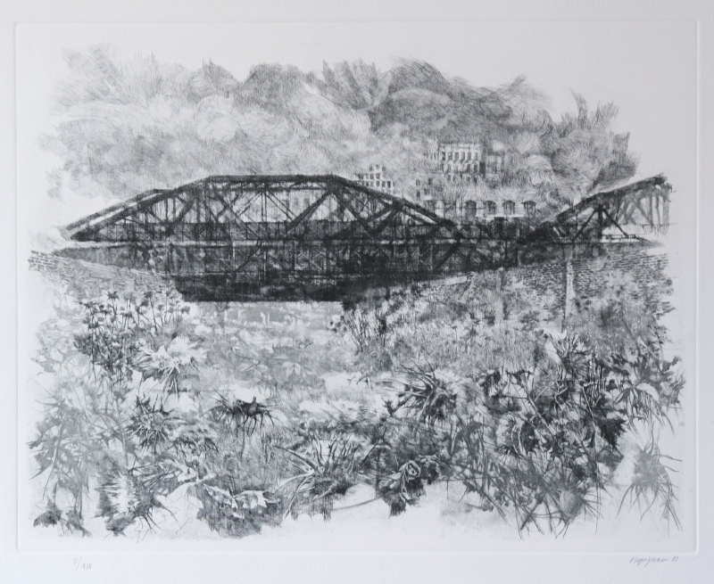 Ponte dell‘industria (Le sponde del Tevere a San Paolo)