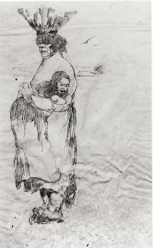 Donna con bambino