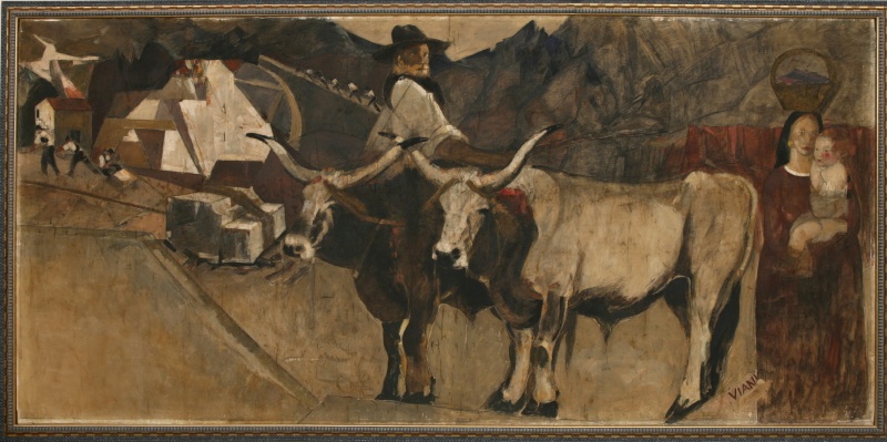Lavoratori del marmo in Versilia