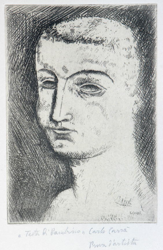 Testa di bambino
