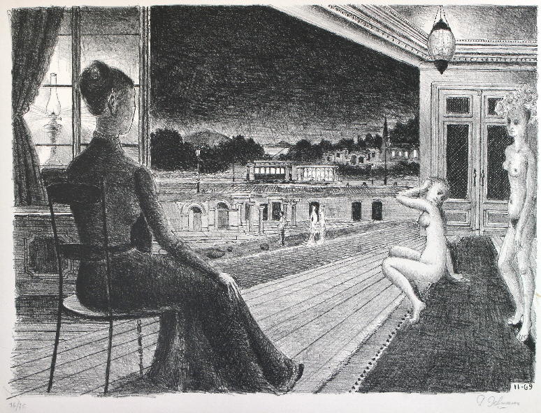 Devant la ville