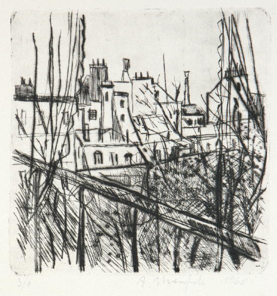 Rue Delambre dalla finestra