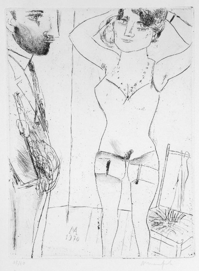 Pittore e modella