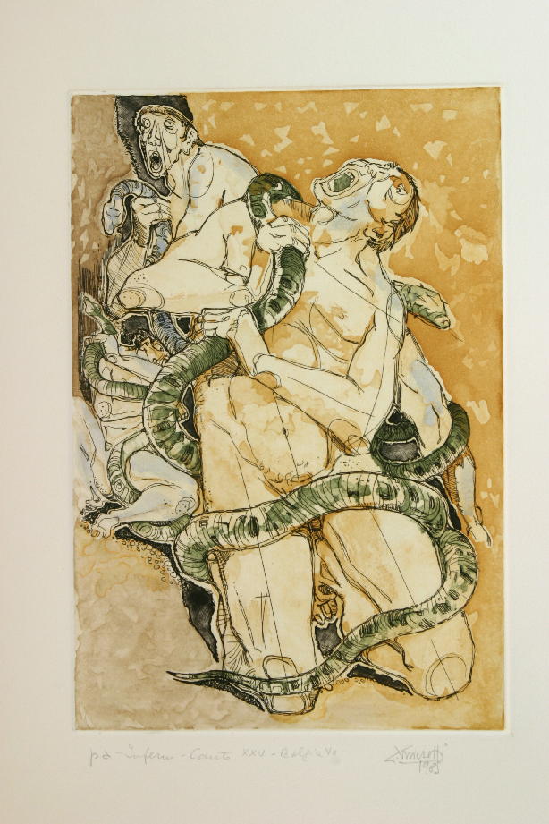 Canto XXV, Bolgia VII