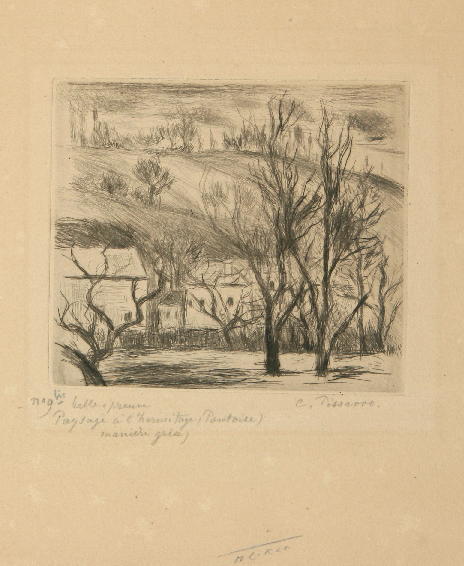 Paysage a l‘Hermitage (Pontoise)