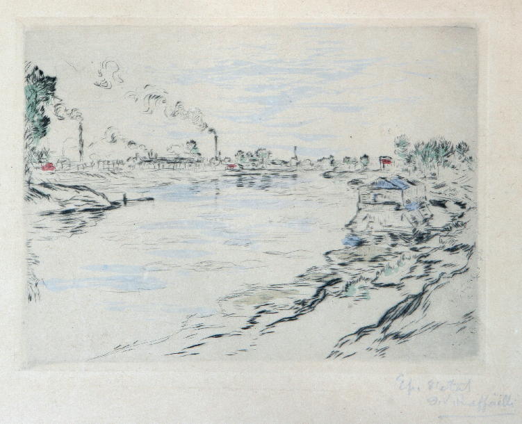 La Seine a Asni&EGRAVE;res