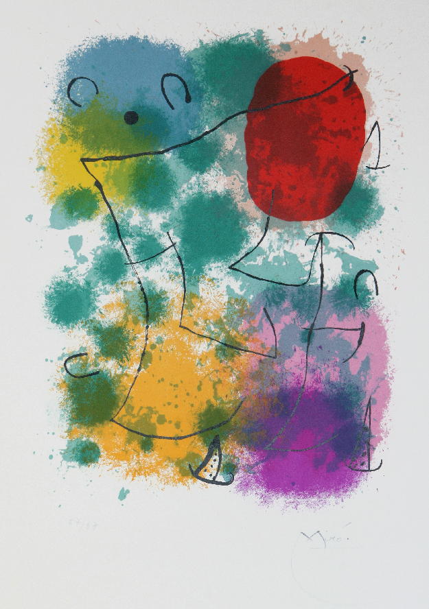GAMC - Galleria di Arte Moderna - Opera : Senza  titolo - autore: Mirò Joan , immagine
