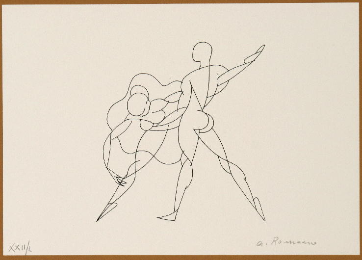 Tre serigrafie di Anna Romano
