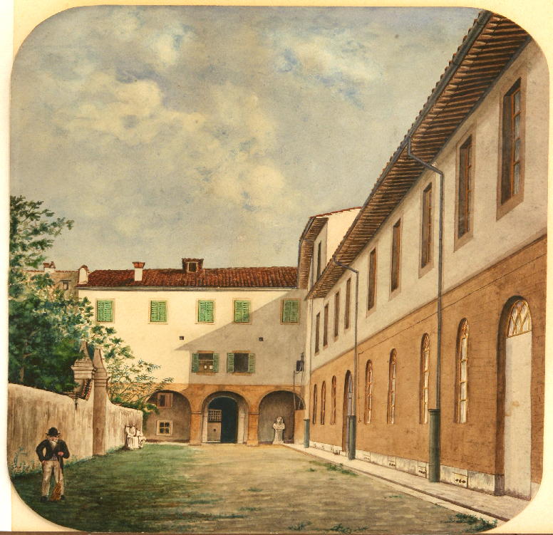 Cortile interno dell‘Accademiadi Belle arti in Aia