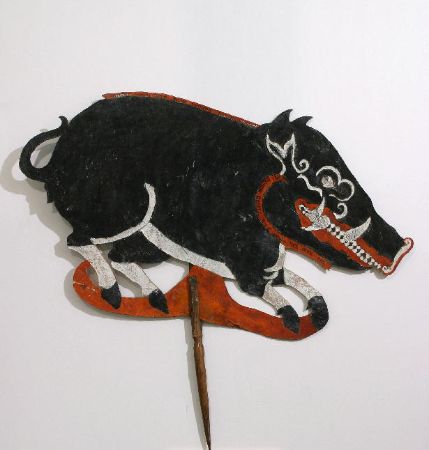 GAMC - Galleria di Arte Moderna - Opera : Marionetta del Wayang kulit - autore: 3650, , Marionetta del Wayang kulit , immagine