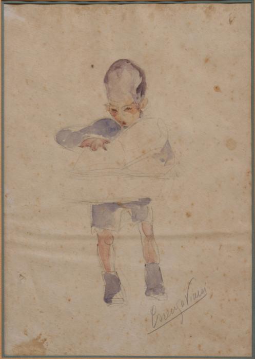 Bambino a scuola