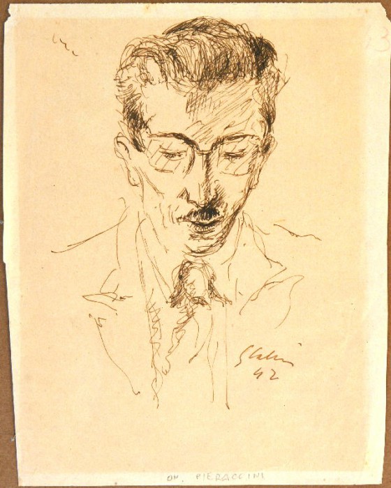 Ritratto di giovanni Pieraccini