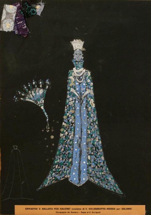 GAMC - Galleria di Arte Moderna - Opera : Salomé - autore: Colombotto Rosso Enrico , immagine