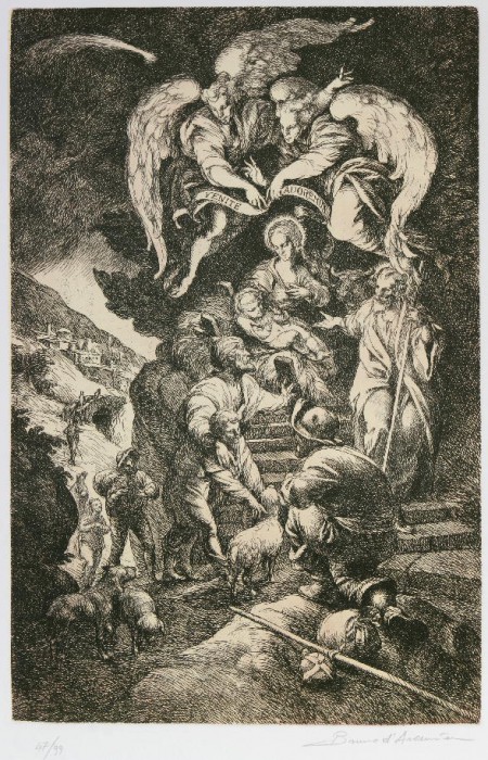 Natività tra le ali
