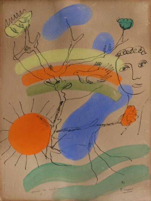 GAMC - Galleria di Arte Moderna - Opera : AprÉs le deluge - autore: Legér Fernand , immagine