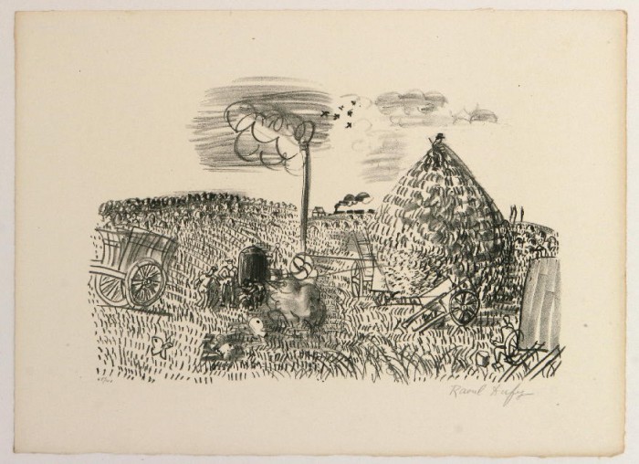 La batteuse deblé (La moisson)