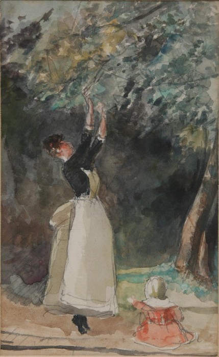 Paesaggio con figure