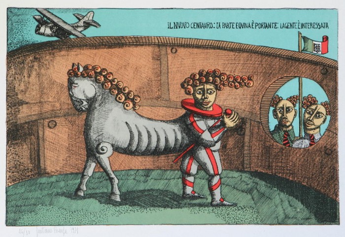 GAMC - Galleria di Arte Moderna - Opera : In nuovo centauro - autore: Pompa Gaetano , immagine