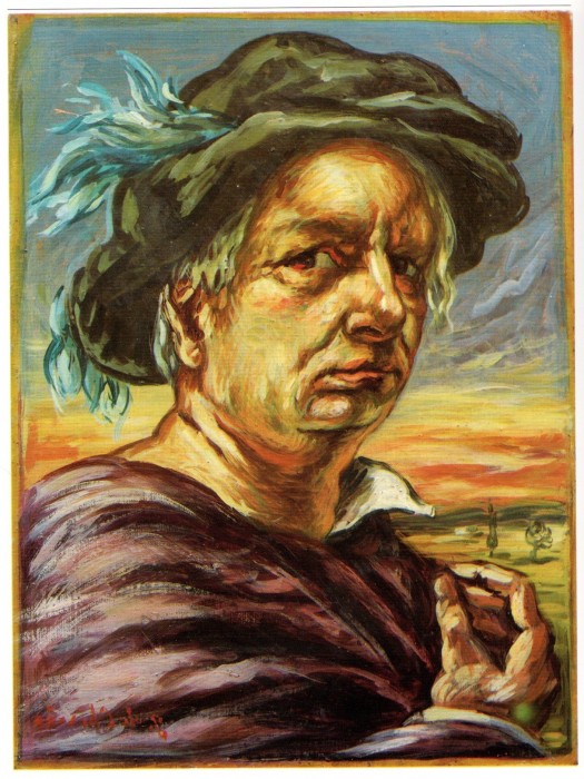 Autoritratto in costume