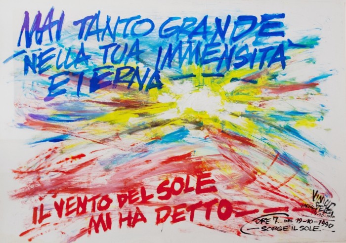 Mai tanto grande nella tua immensità eterna