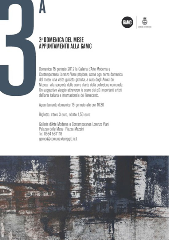 GAMC - Galleria di Arte Moderna - Mostra : 3A DOMENICA DEL MESE APPUNTAMENTO ALLA GAMC, immagine