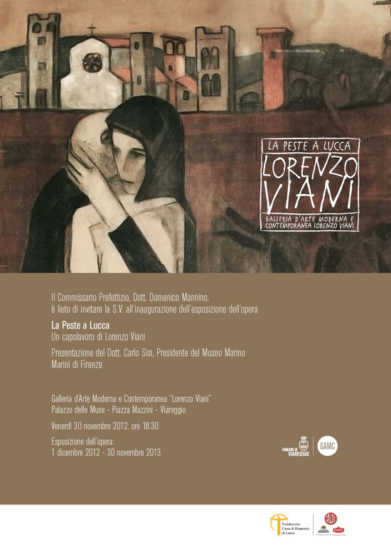 GAMC - Galleria di Arte Moderna - Mostra : LA PESTE A LUCCA. UN CAPOLAVORO DI LORENZO VIANI, immagine