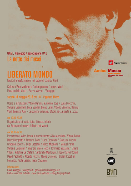 GAMC - Galleria di Arte Moderna - Mostra : LIBERATO MONDO  tensioni e trasformazioni nel segno di Lorenzo Viani, immagine