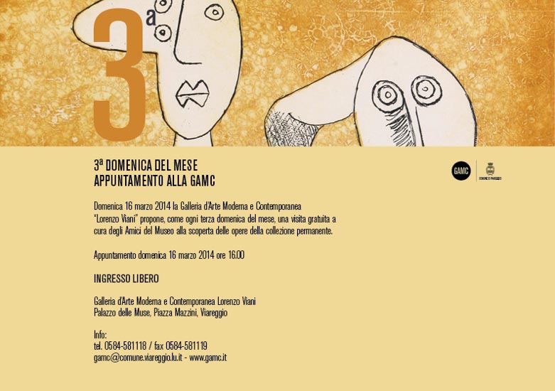 GAMC - Galleria di Arte Moderna - Mostra : Terza domenica del mese alla GAMC, immagine