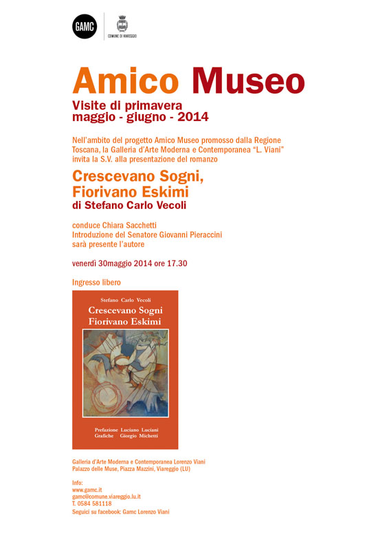 GAMC - Galleria di Arte Moderna - Mostra : Presentazione del romanzo 