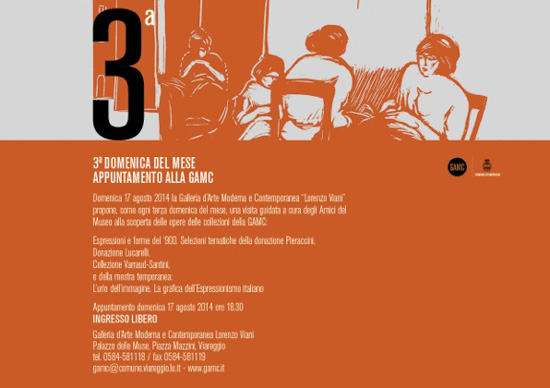 GAMC - Galleria di Arte Moderna - Mostra : III DOMENICA DEL MESE APPUNTAMENTO ALLA GAMC. Visita guidata gratuita, immagine