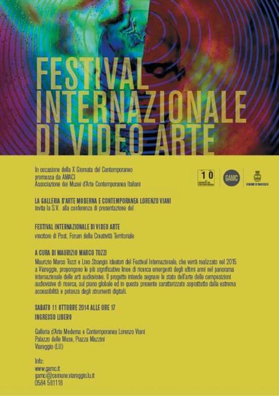 GAMC - Galleria di Arte Moderna - Mostra : FESTIVAL INTERNAZIONALE DI VIDEO ARTE, immagine