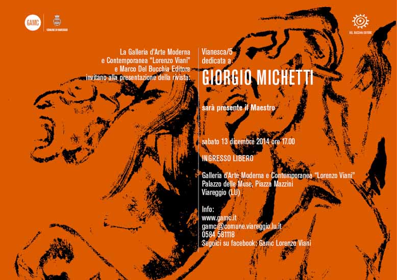 GAMC - Galleria di Arte Moderna - Mostra : Presentazione rivista Vianesca/5 dedicata a Giorgio Michetti, immagine