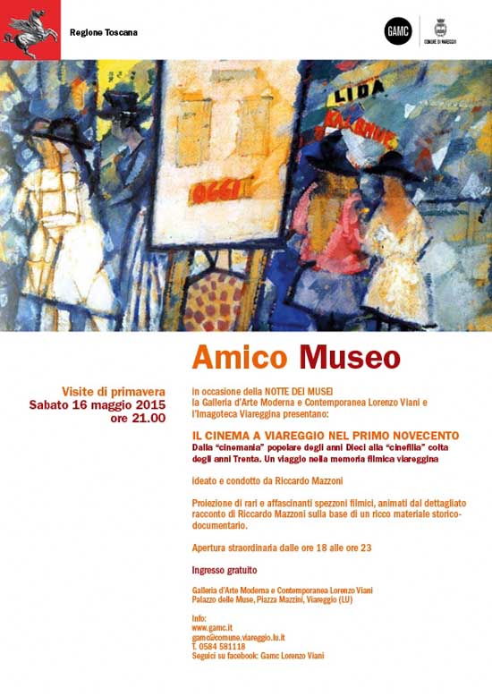 GAMC - Galleria di Arte Moderna - Mostra : IL CINEMA A VIAREGGIO NEL PRIMO NOVECENTO, immagine