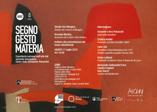 GAMC - Galleria di Arte Moderna - Mostra : Presentazione del nuovo allestimento della Donazione Pieraccini, immagine