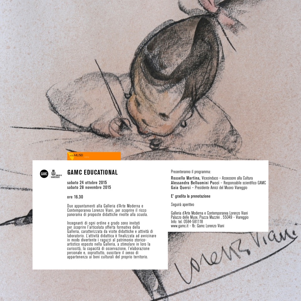 GAMC - Galleria di Arte Moderna - Mostra : Educational GAMC, immagine