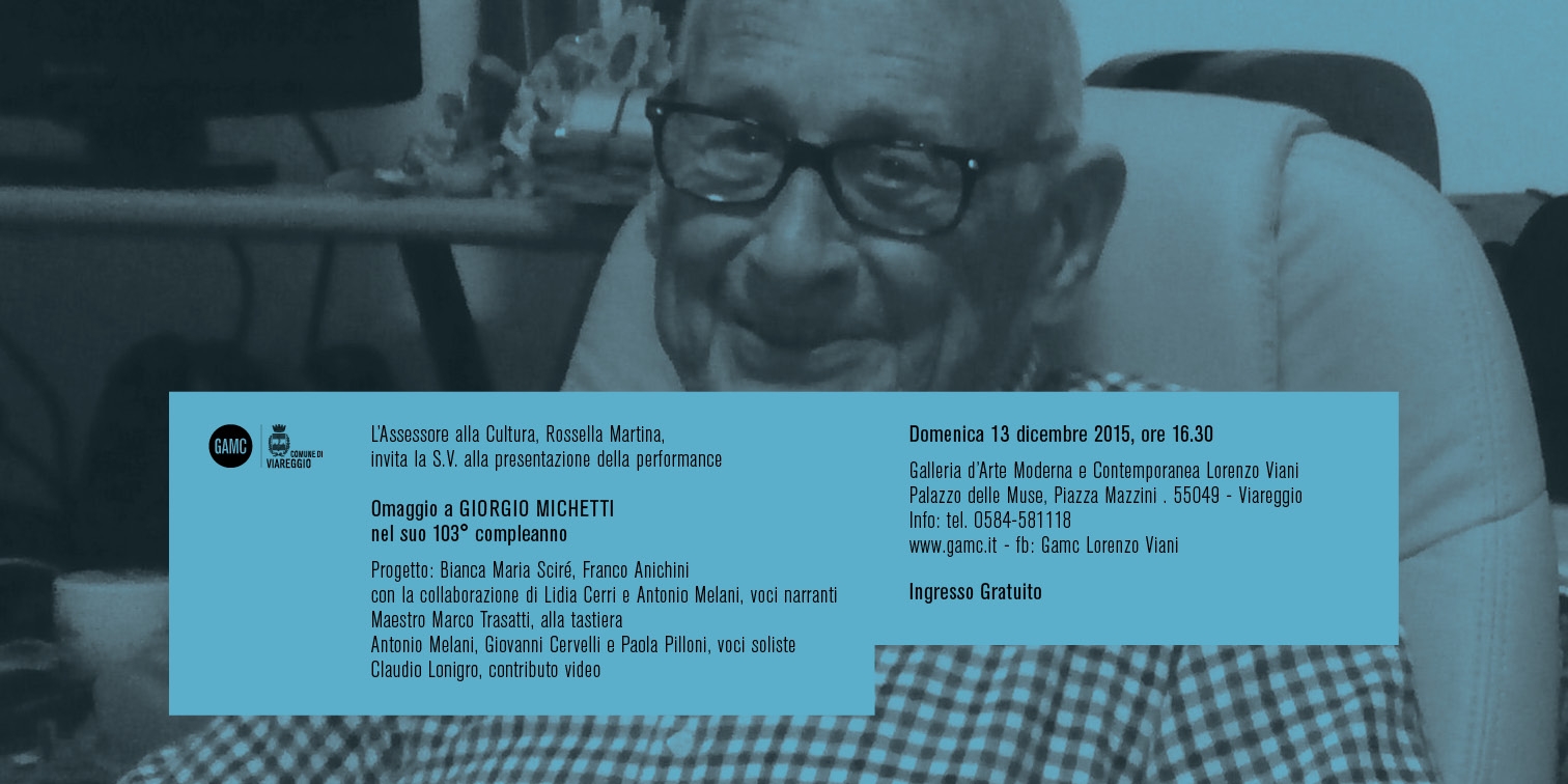 GAMC - Galleria di Arte Moderna - Mostra : Omaggio a  GIORGIO MICHETTI nel suo 103Â° compleanno, immagine