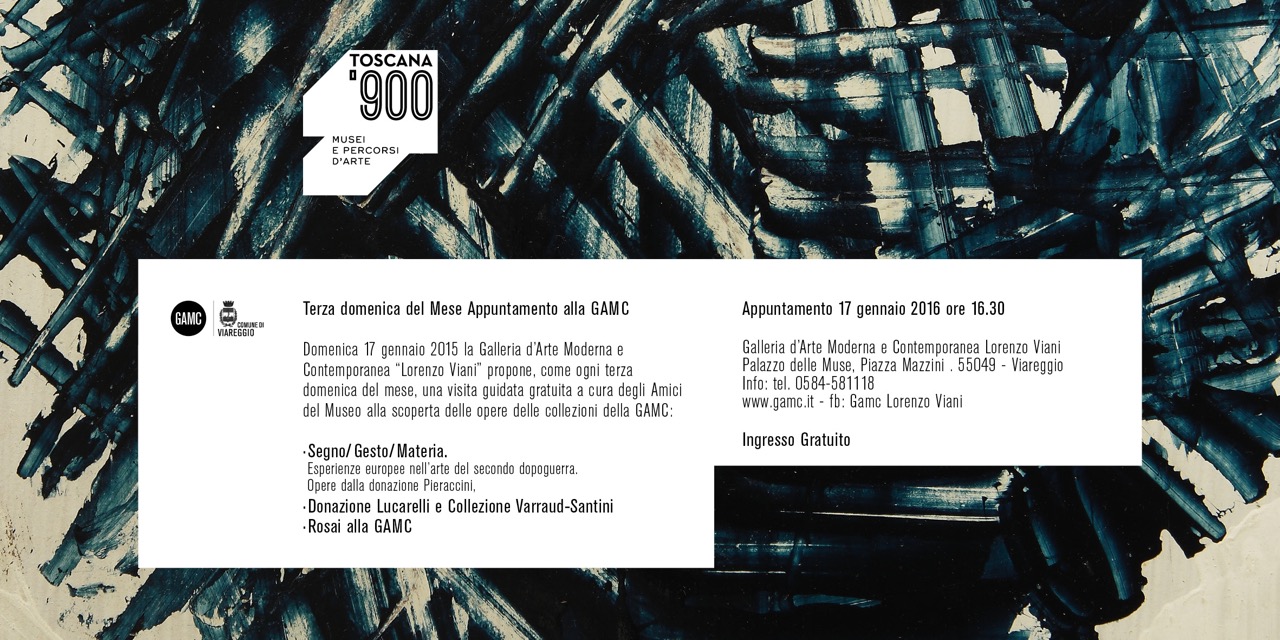 GAMC - Galleria di Arte Moderna - Mostra : III DOMENICA DEL MESE - Visita guidata gratuita, immagine
